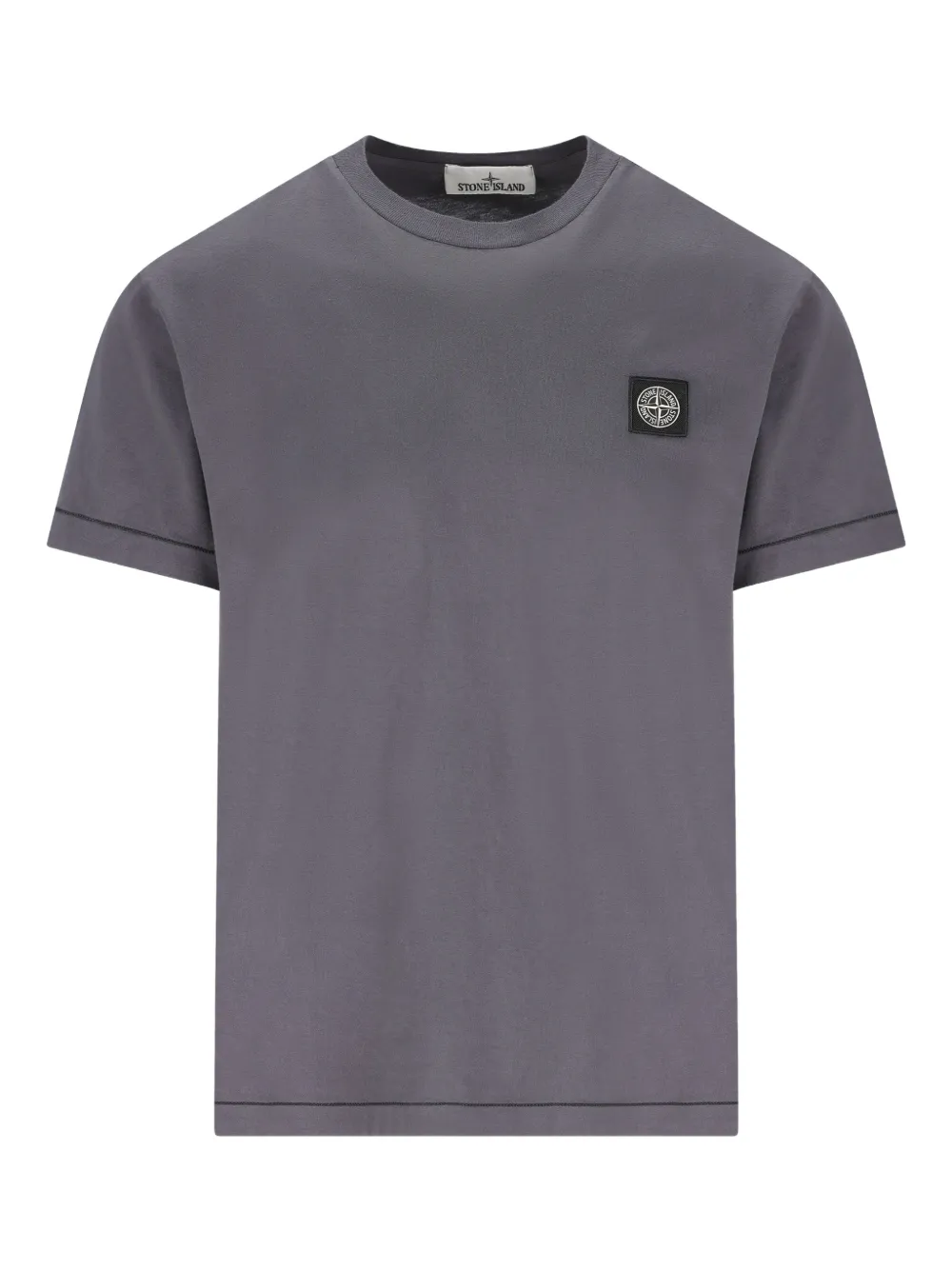 Stone Island badge T-shirt - Grigio
