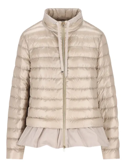 Herno quilted ruffled jacket