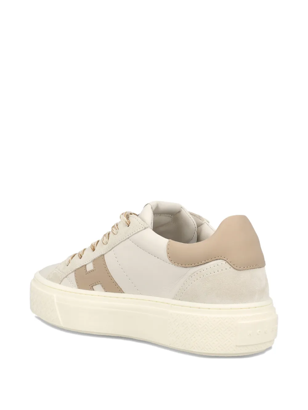 Hogan Crosswind suède sneakers Beige