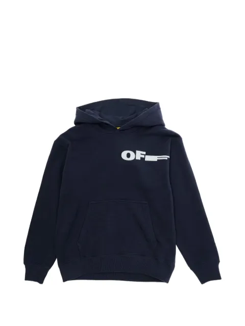 Off-White Kids logo-print hoodie