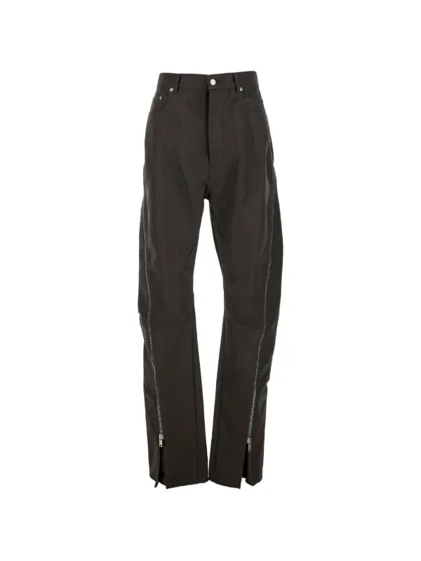 Rick Owens Temple Bolan Banana ジップパンツ | ブラウン | FARFETCH JP