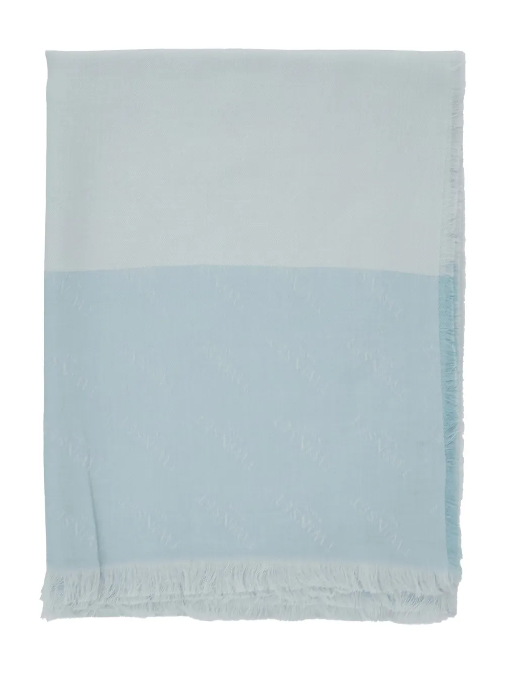 TWINSET frayed scarf - Blu