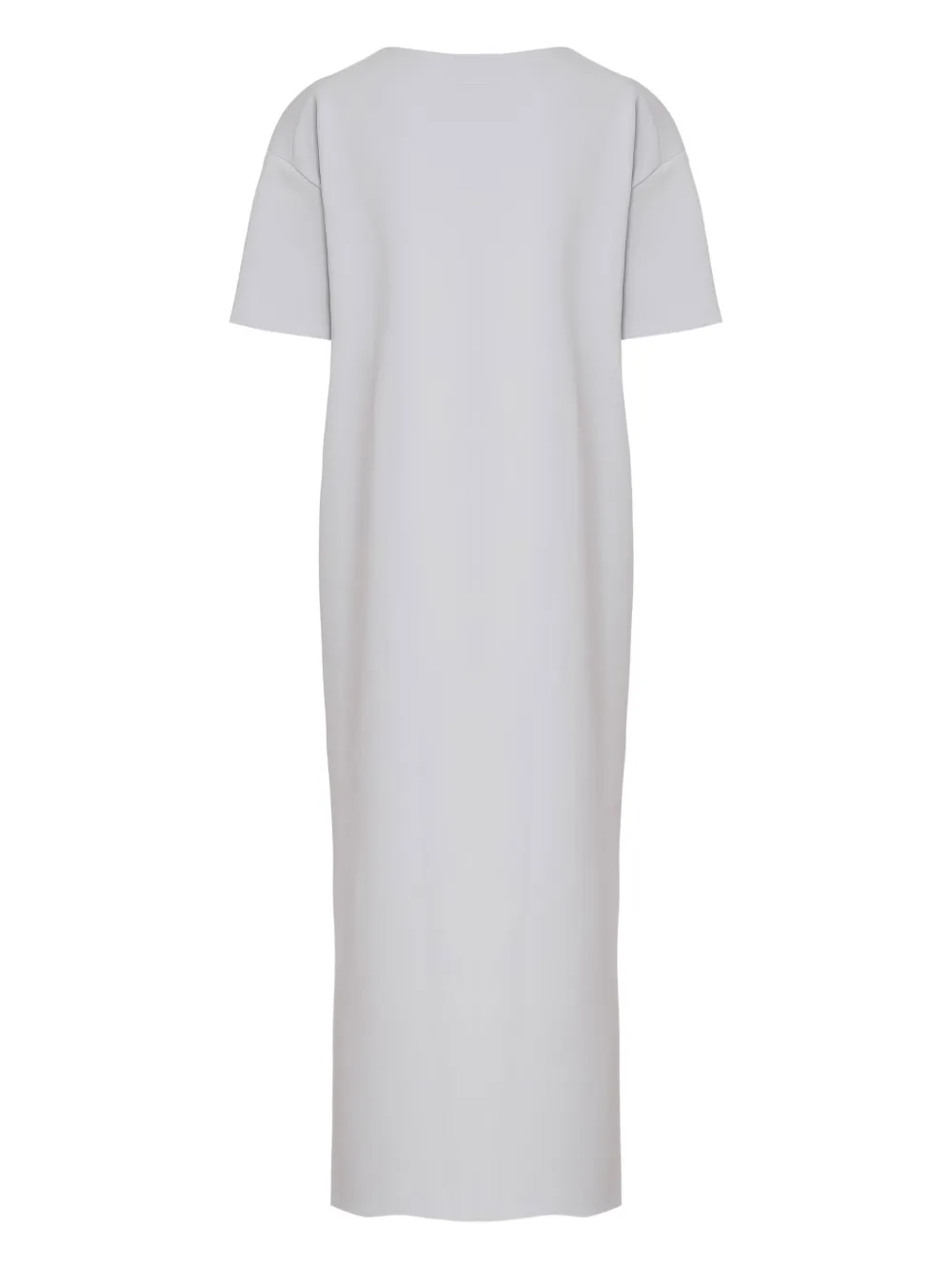 Gloria Coelho Midi-jurk met ronde hals - Grijs