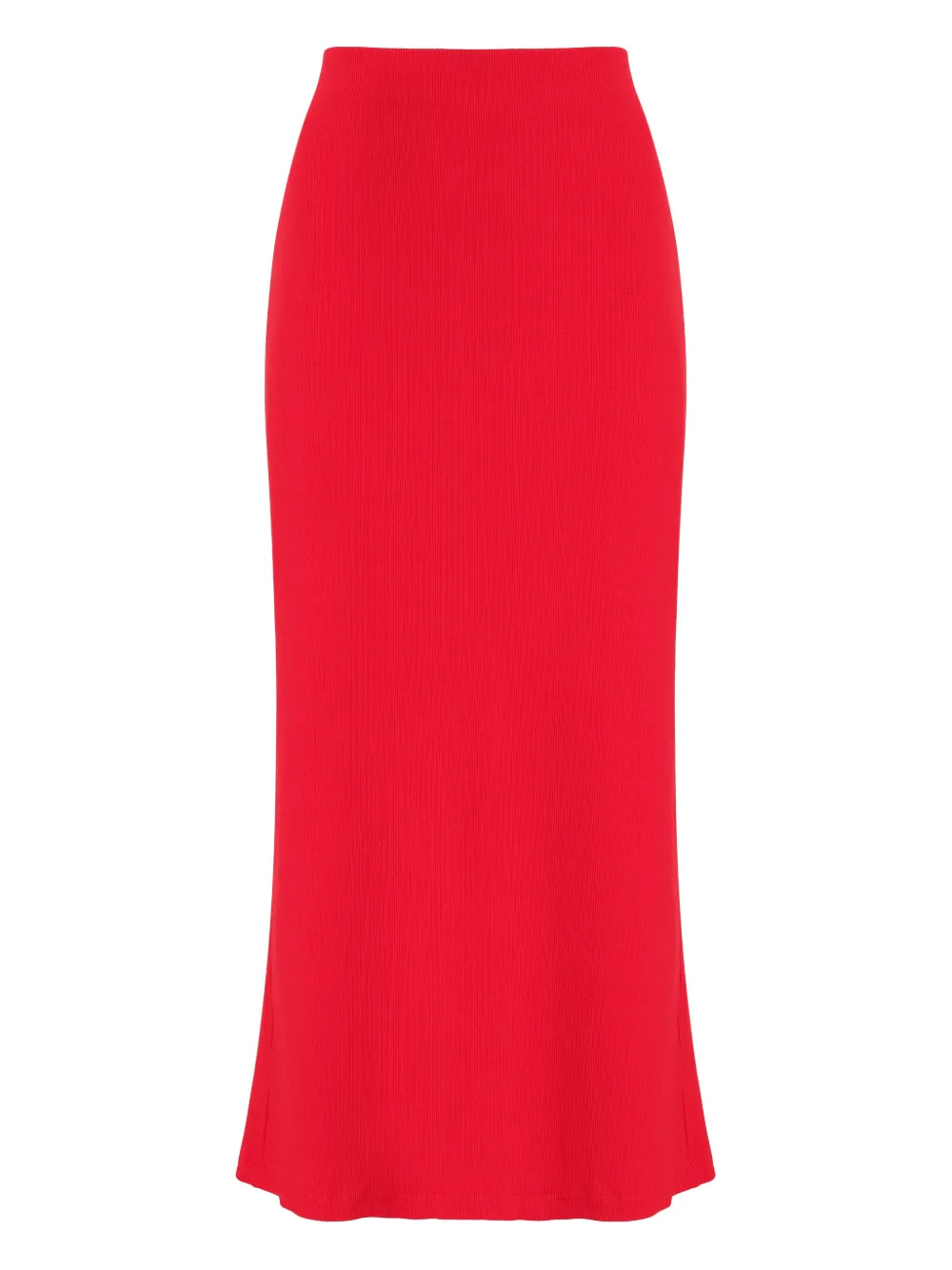 Gloria Coelho x Isabella Fiorentino Midirock mit Schlitz - Rot