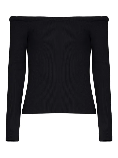 Gloria Coelho top con hombros descubiertos en colaboración con Isabella Fiorentino