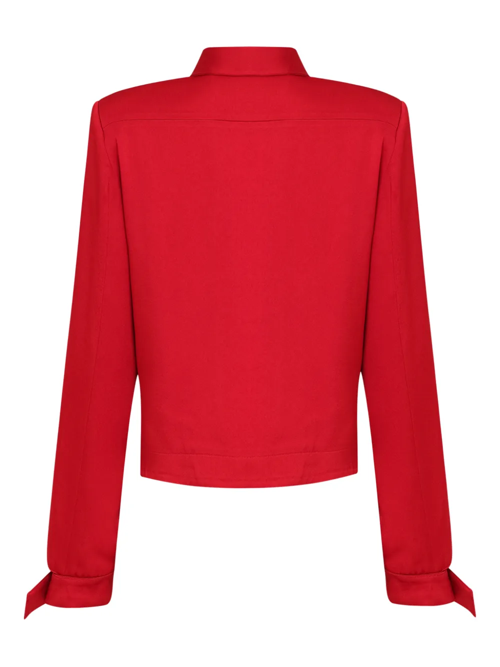 Gloria Coelho x Isabella Fiorentino blouse met kraag - Rood
