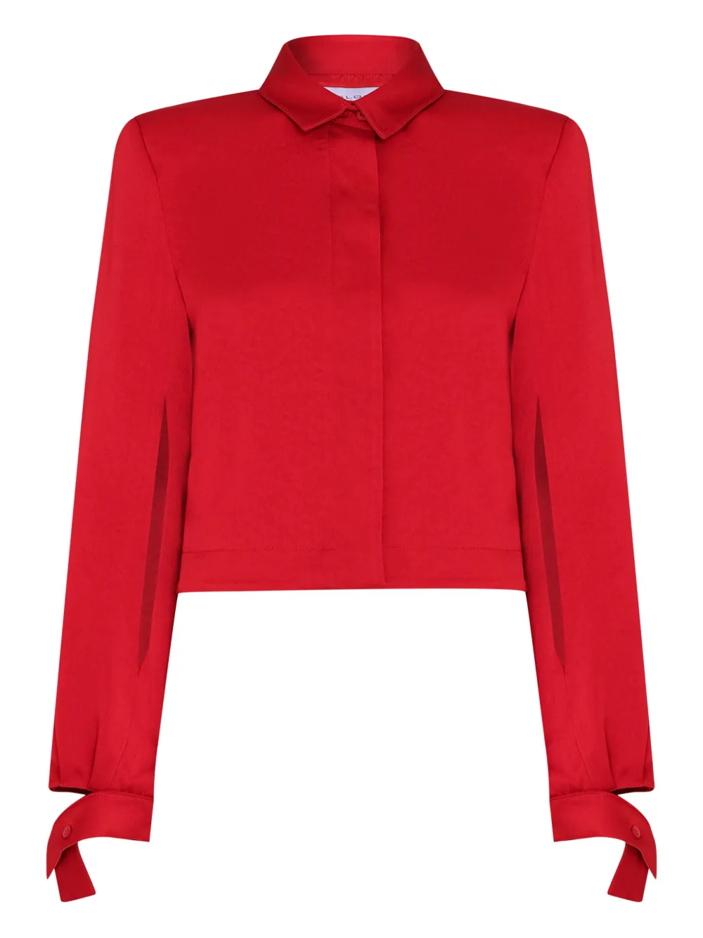 Gloria Coelho x Isabella Fiorentino Camicia con colletto - Rosso