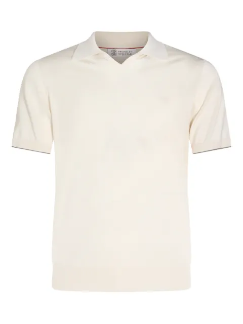 Brunello Cucinelli V-neck cotton top