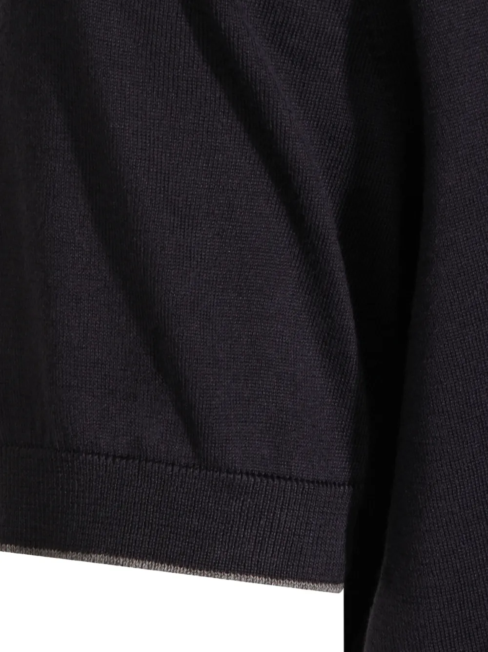 Brunello Cucinelli Top met V-hals en korte mouwen Blauw