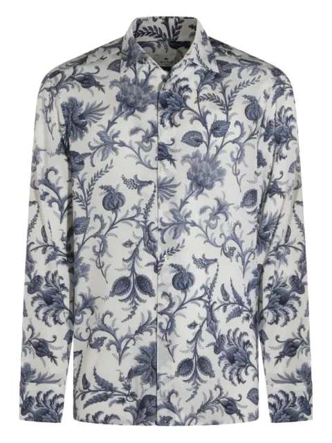 ETRO camisa con estampado floral