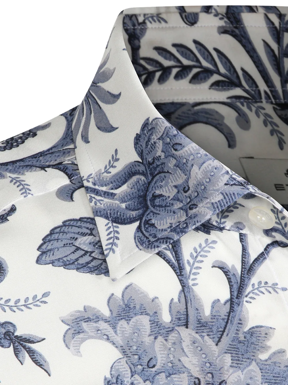 ETRO Overhemd met bloemenprint Wit