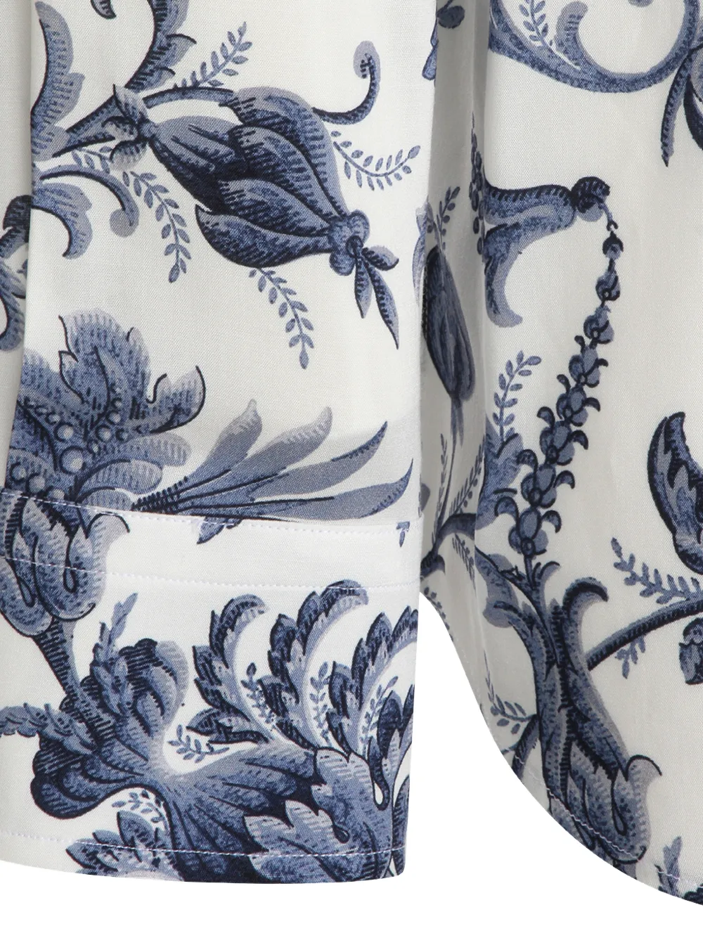ETRO Overhemd met bloemenprint Wit