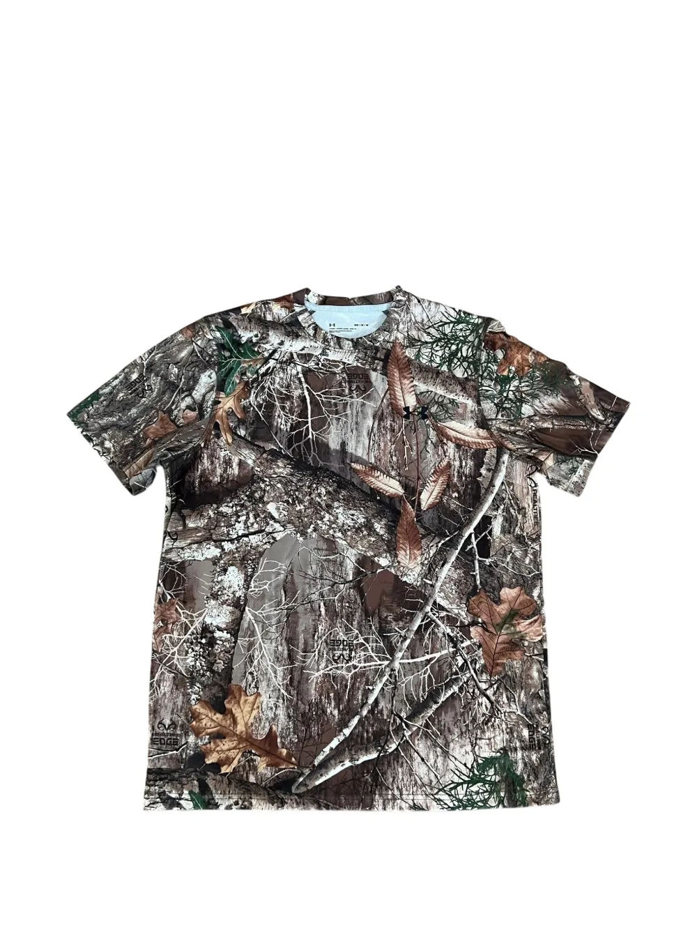 Under Armour brush line short-sleeve T-shirt - Marrone
