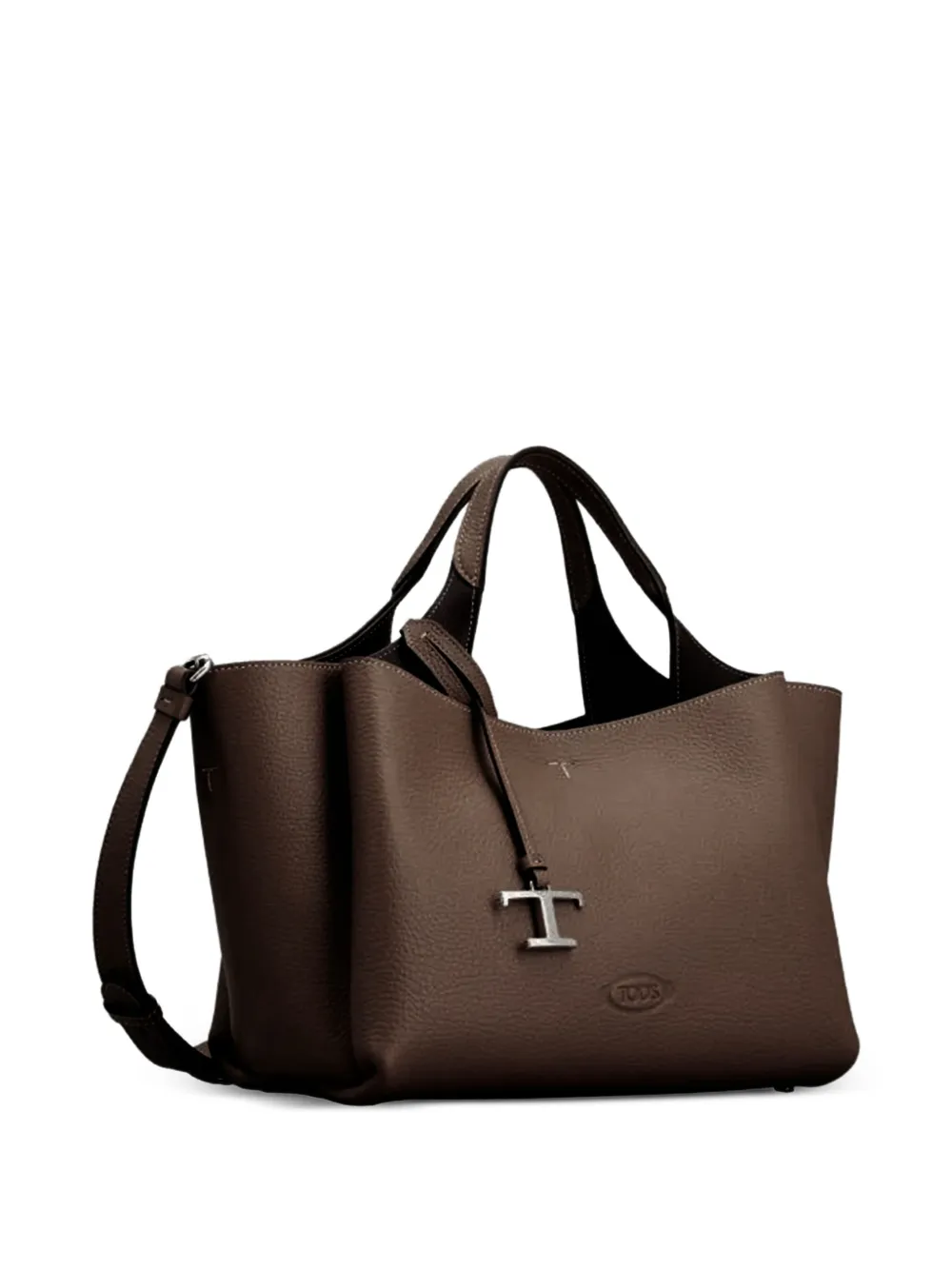 Tod's Shopper met logo-reliëf Bruin