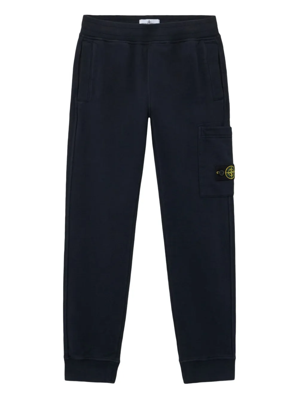 Stone Island Junior Compass-badge track pants - Blu