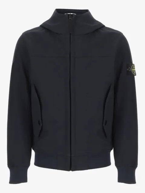 Stone Island Junior veste matelassée à patch Compass