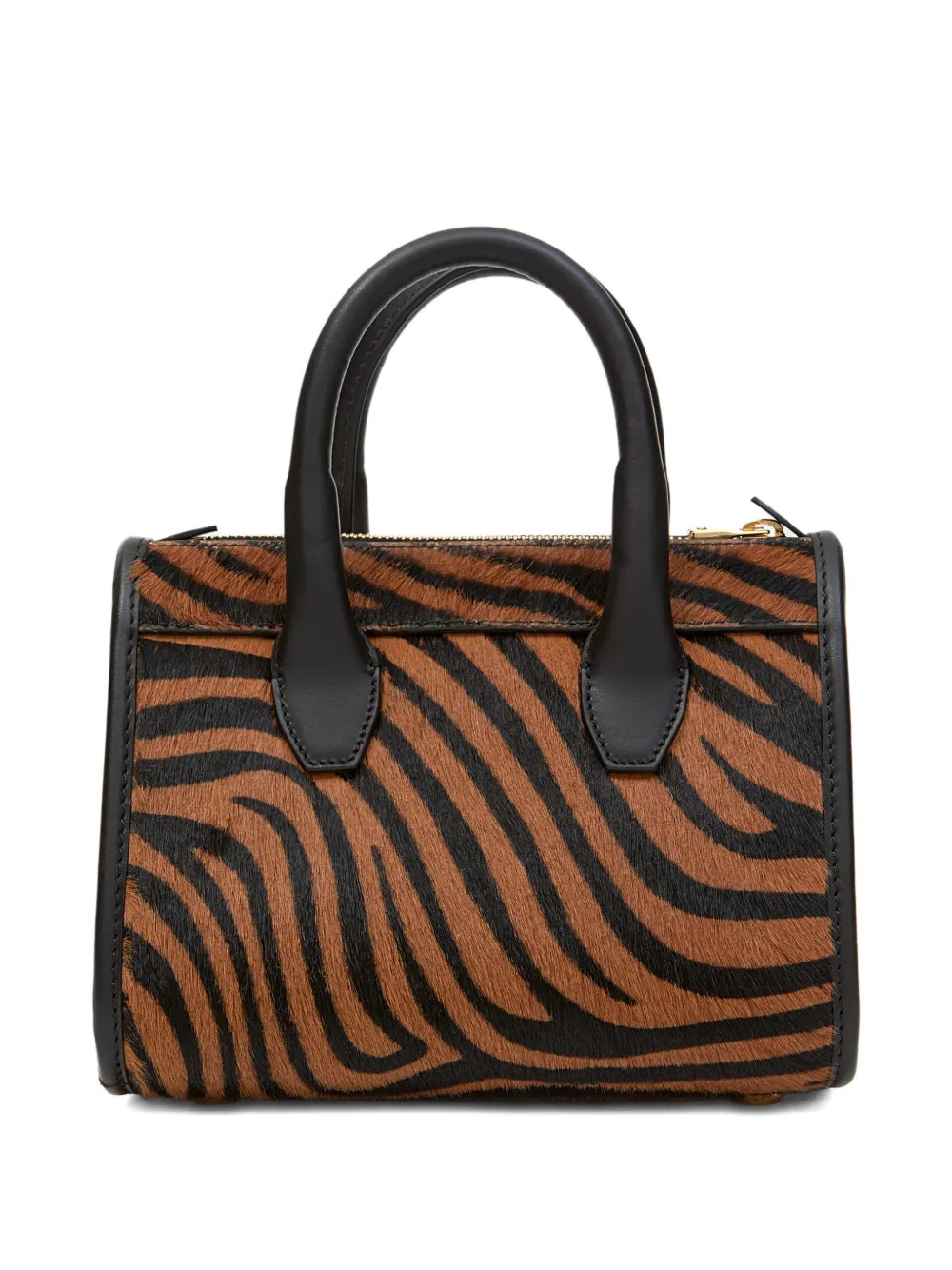 AMIRI micro Triangle Zebra tote bag - Bruin