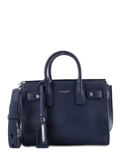 Saint Laurent Pre-Owned tote Sac De Jour nano de piel