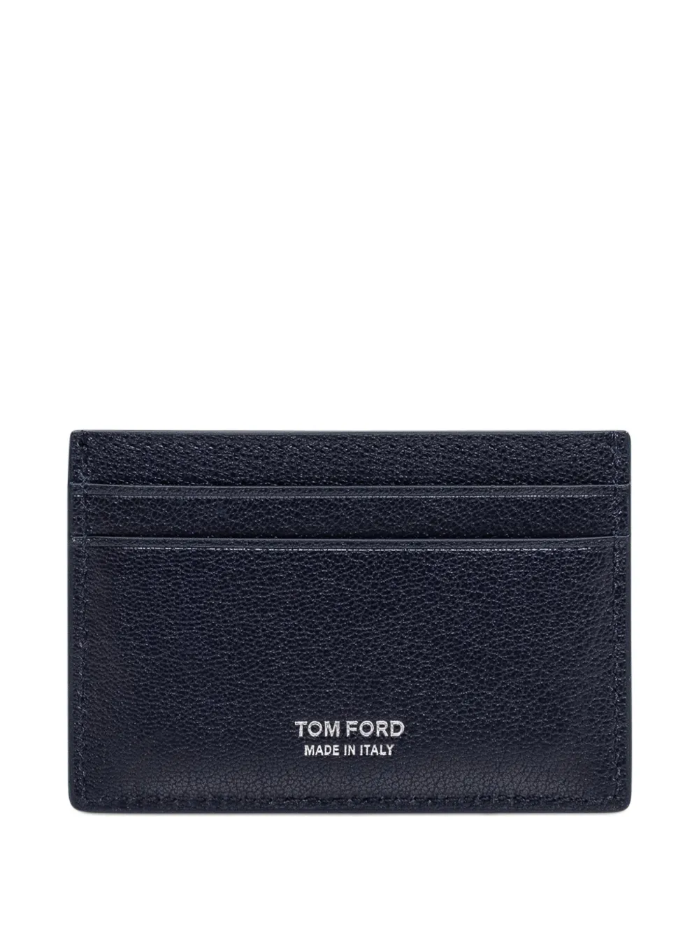 TOM FORD leather card holder - Blu
