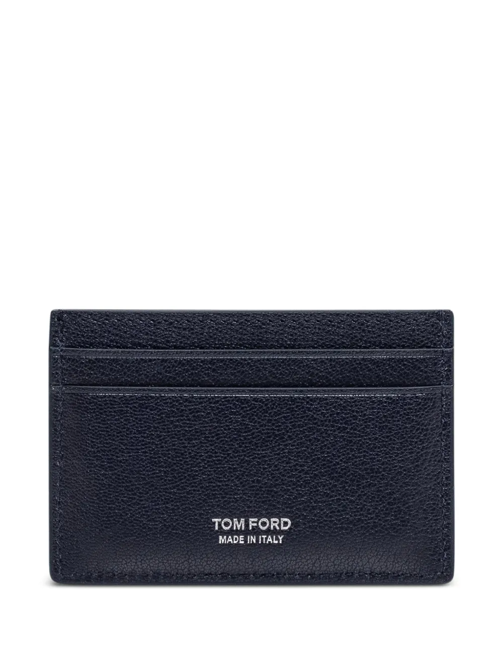 TOM FORD leather card holder - Blu