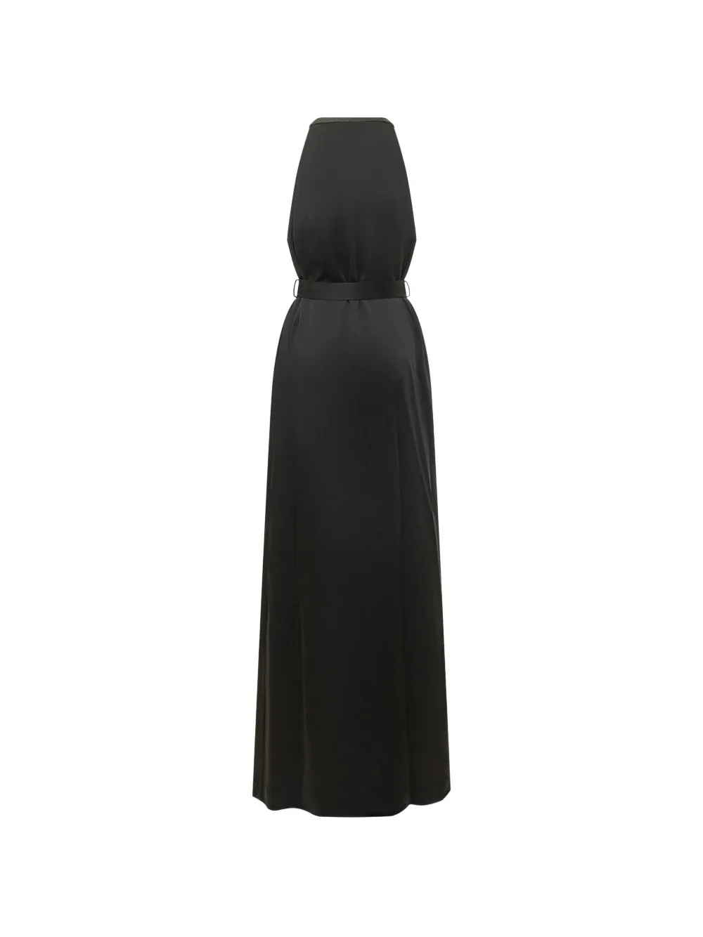 TOM FORD halter-neck belted maxi dress - Zwart
