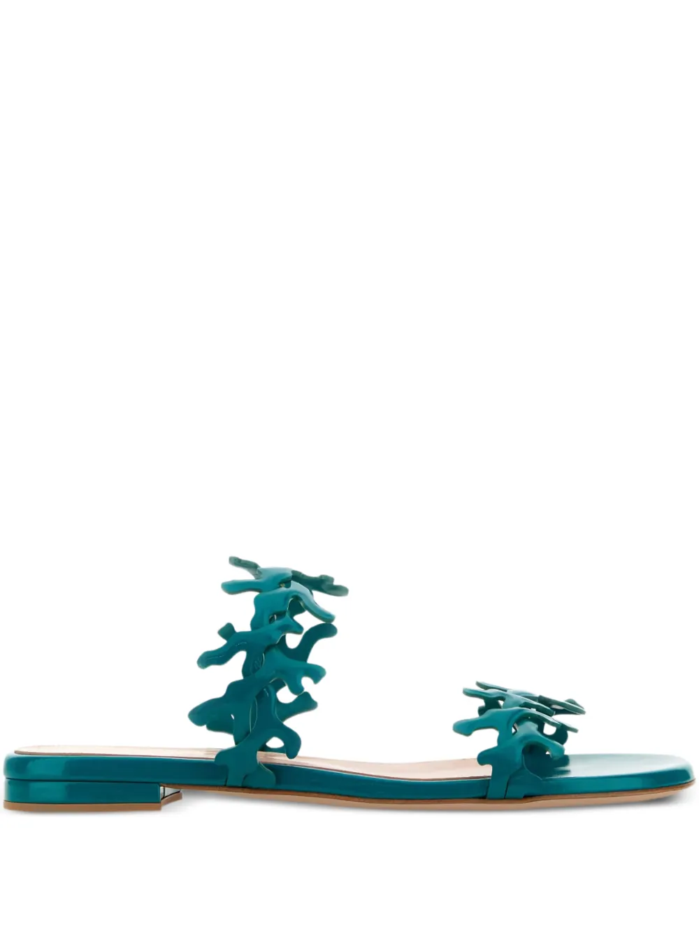 Gianvito Rossi Ocean leather sandals - Verde