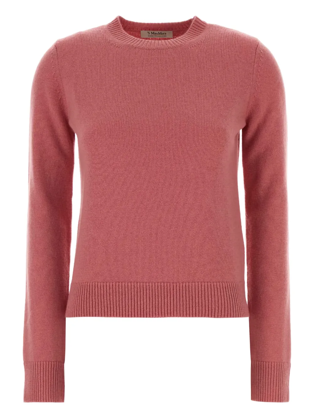 'S Max Mara elbow-patch sweater - Rosa