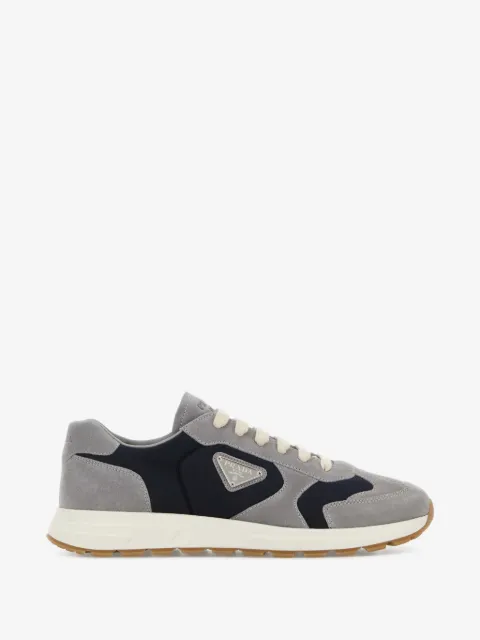 Prada Prax suede and Re-Nylon sneakers