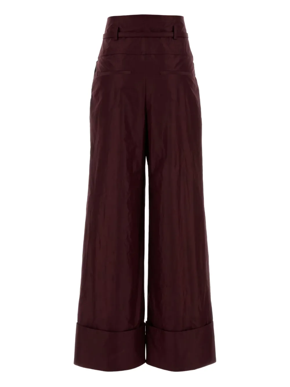 FENDI belted trousers - Rood