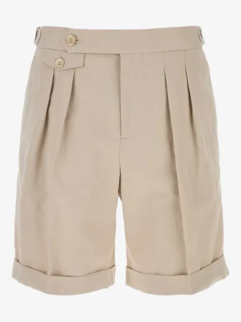 Brunello Cucinelli bermudas con bolsillos