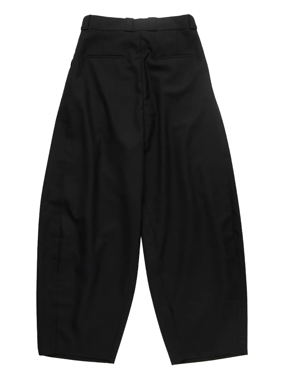 Willy Chavarria Cascada pleated trousers - Zwart