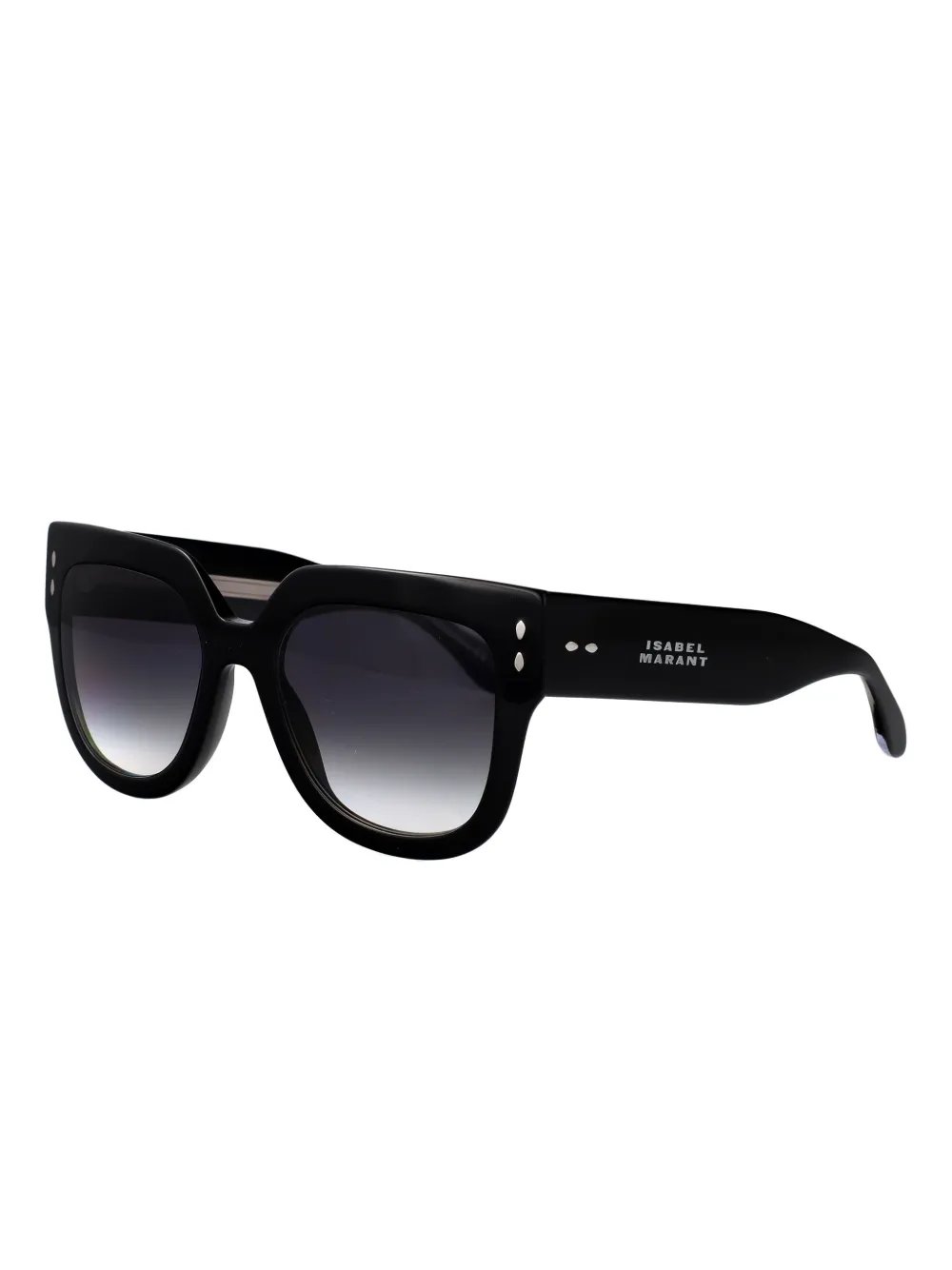 Isabel Marant Eyewear studded-detail sunglasses - Zwart