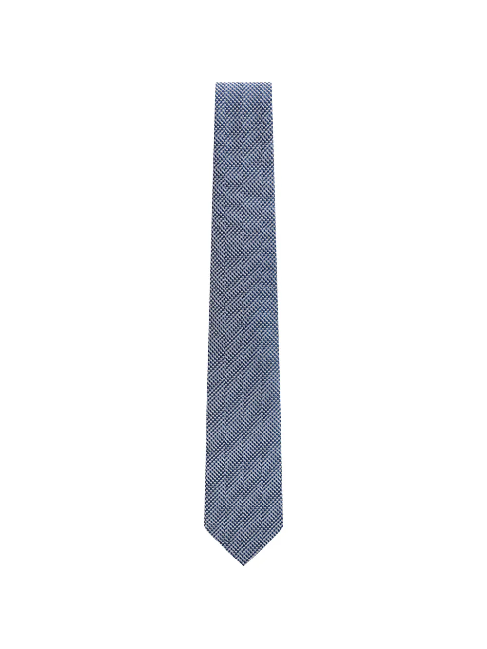 TOM FORD patterned tie - Blu