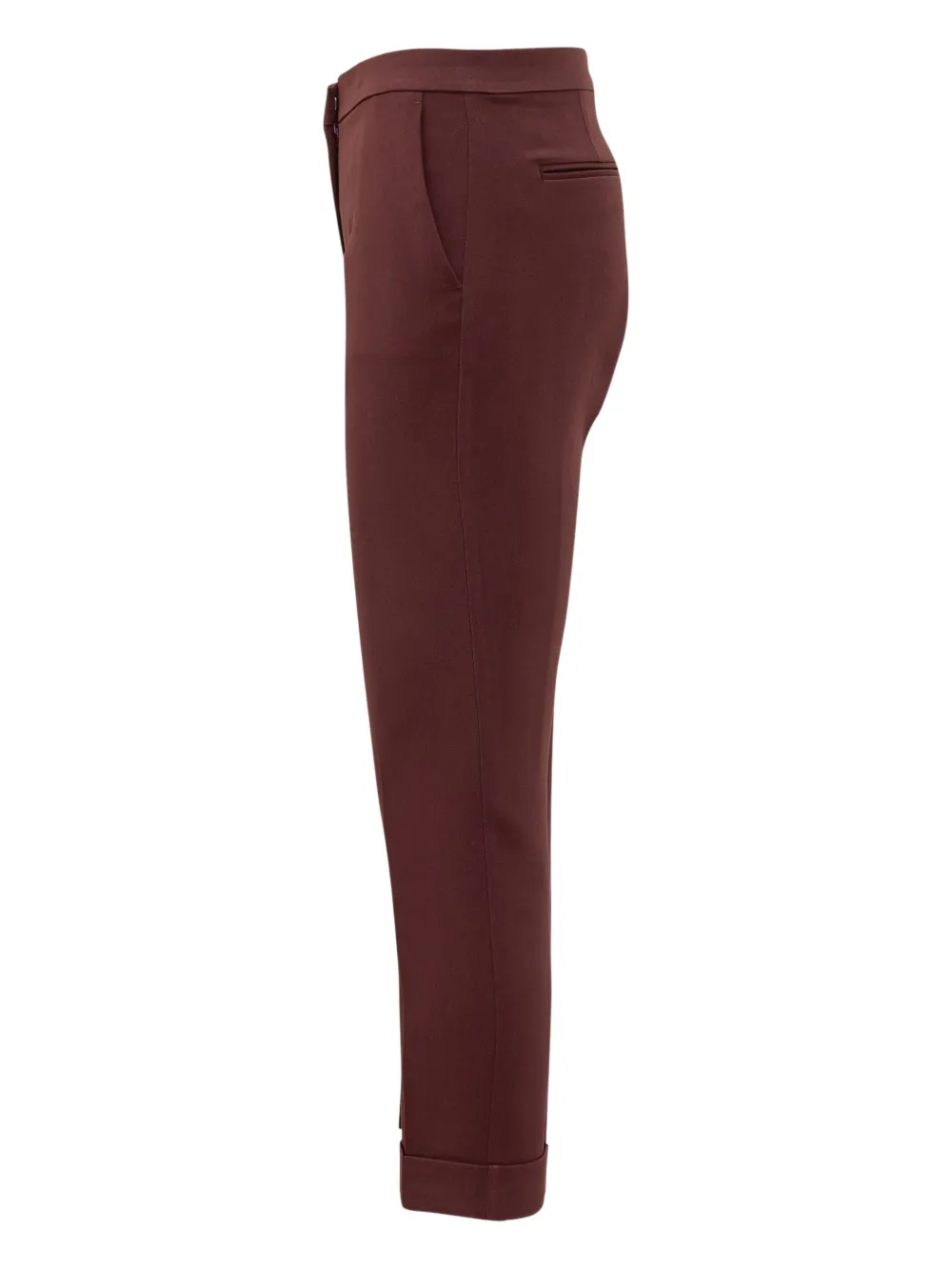 ETRO Broek met cuffs Rood