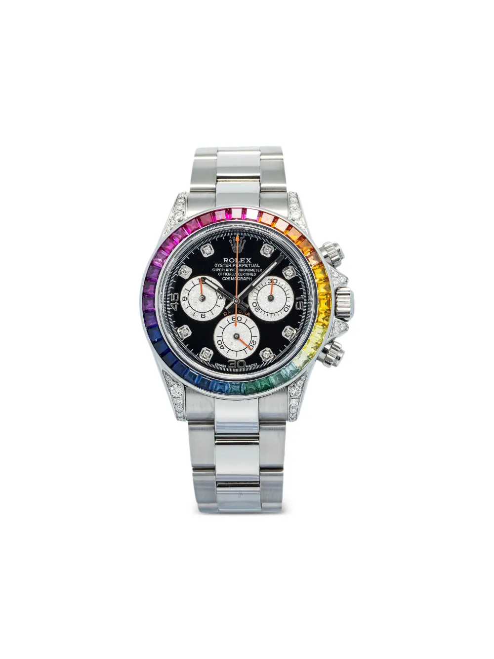 Rolex Daytona Rainbow 40mm watches - Schwarz