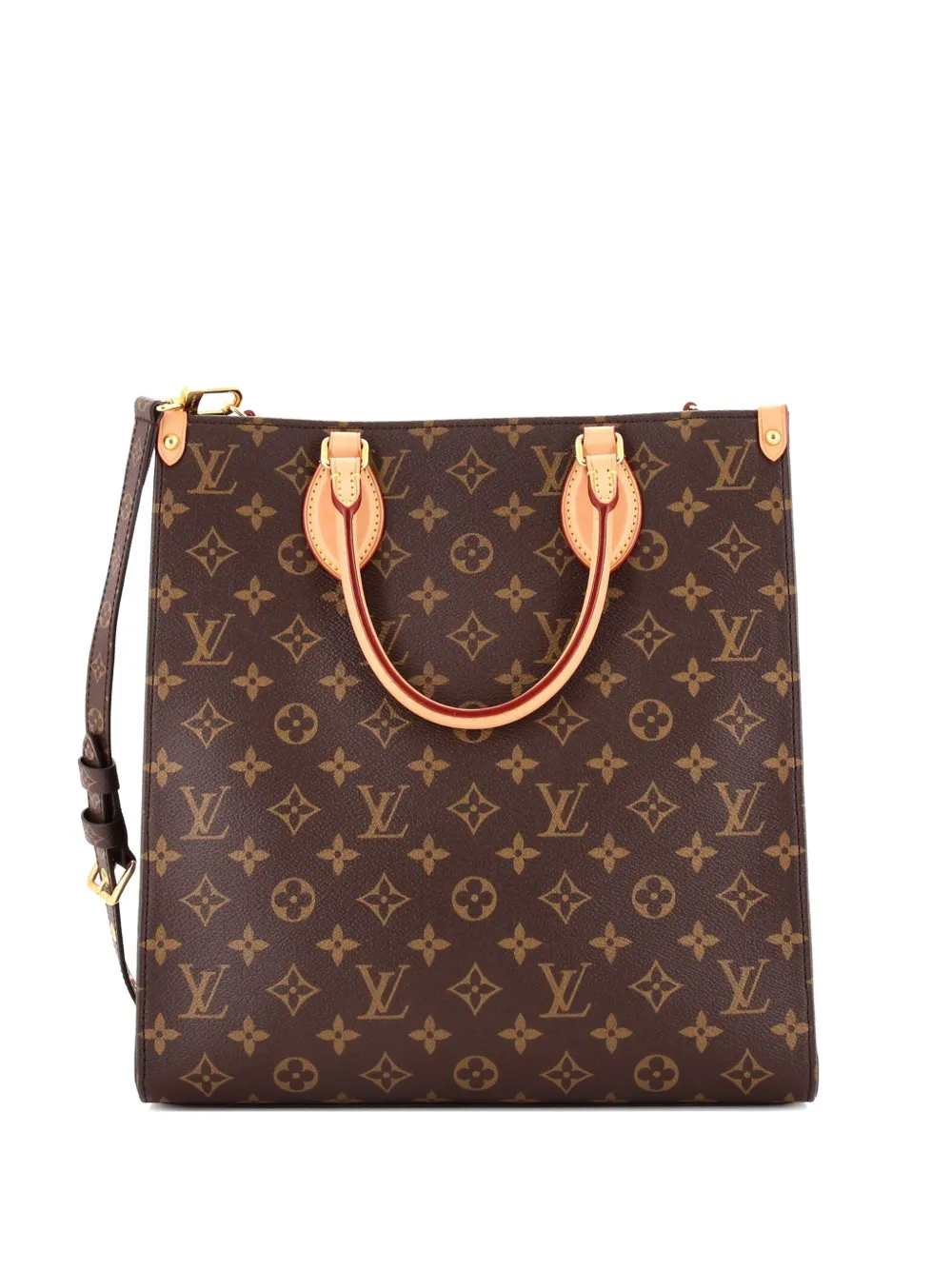 Louis Vuitton Pre-Owned Sac Plat NM Bag Monogram Canvas PM shoulder bag - Marrone