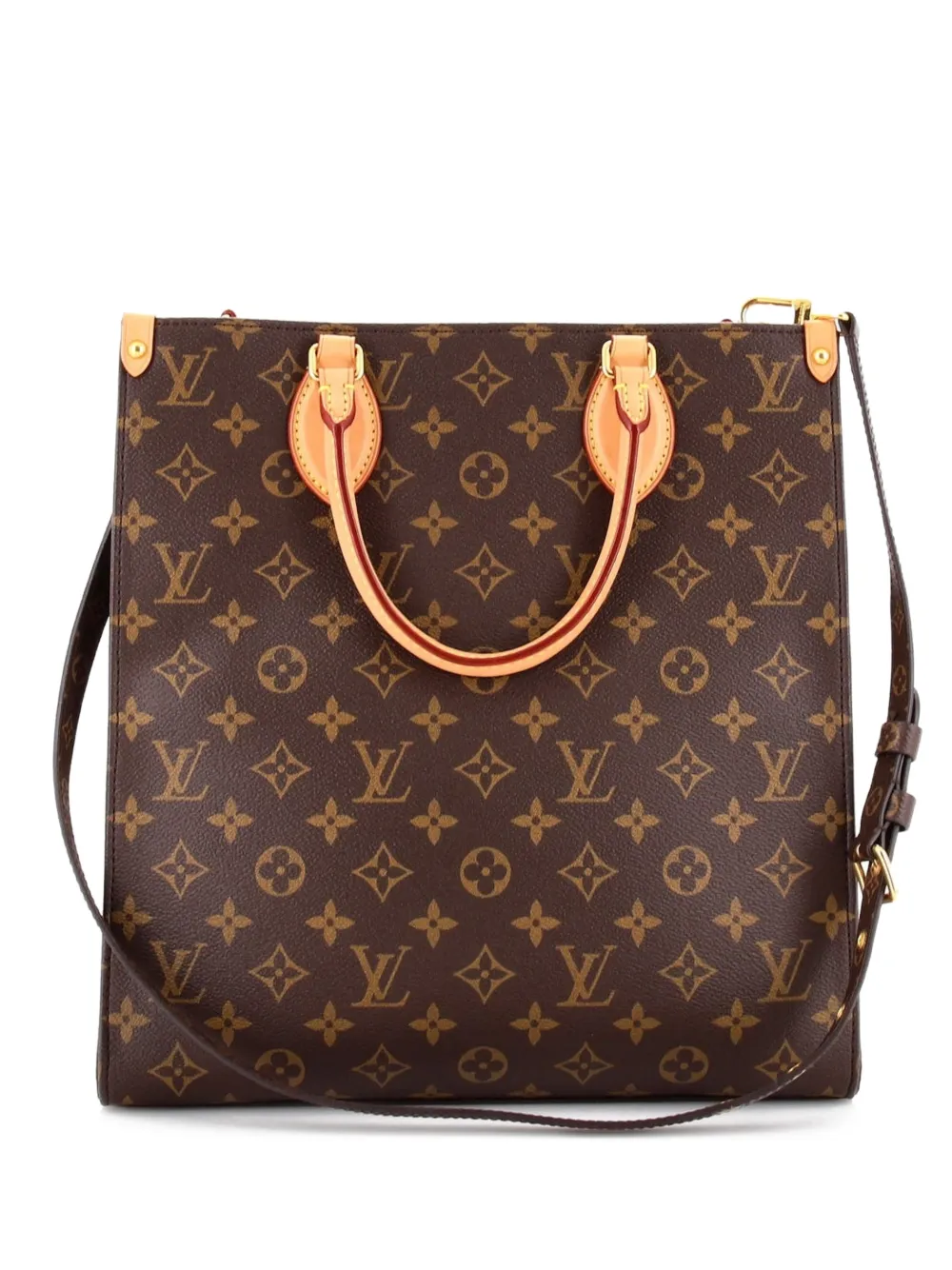 Louis Vuitton Pre-Owned Sac Plat NM Bag Monogram Canvas PM shoulder bag - Marrone