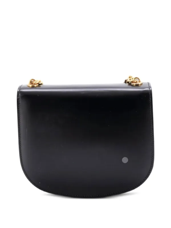 Celine Pre-Owned トリオンフ ブザス クレア チェーンフラップ レザー