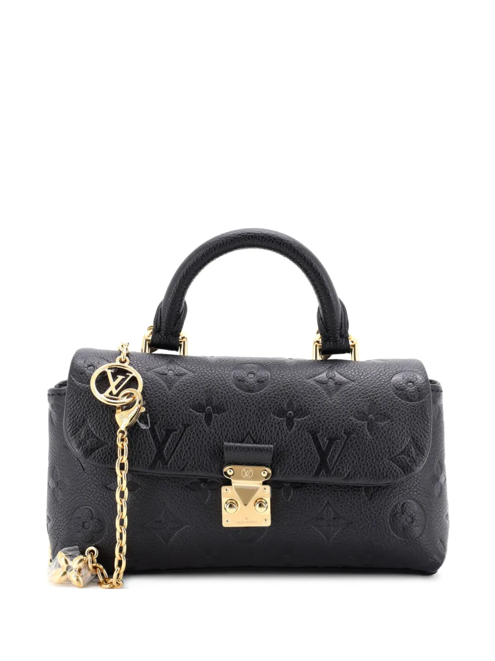 Louis Vuitton Pre-Owned Madeleine Handbag Monogram Empreinte Leather Nano satchel - Black