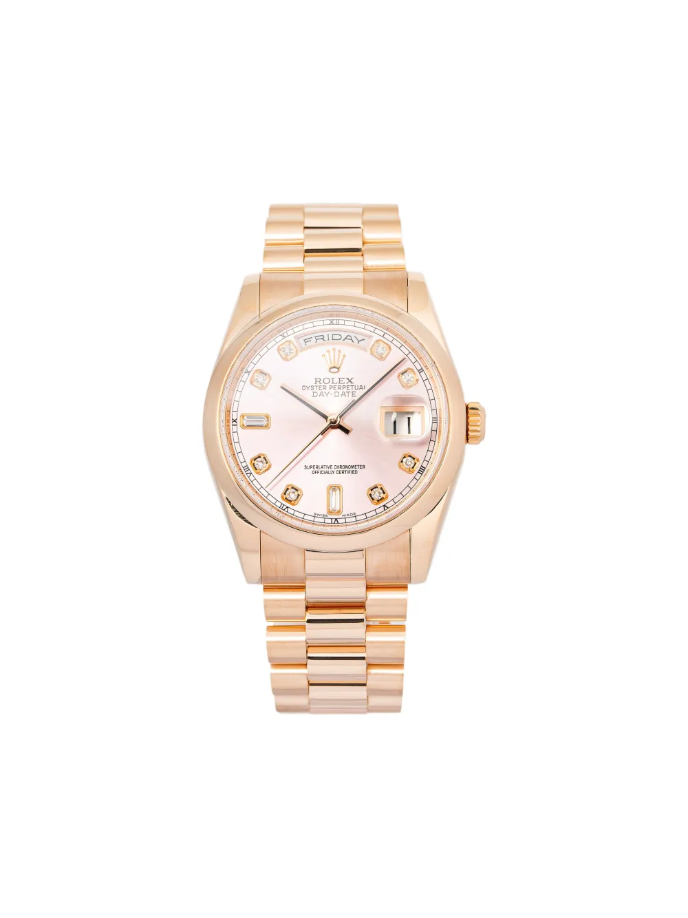 Rolex Sunburst 36mm watches - Rosa