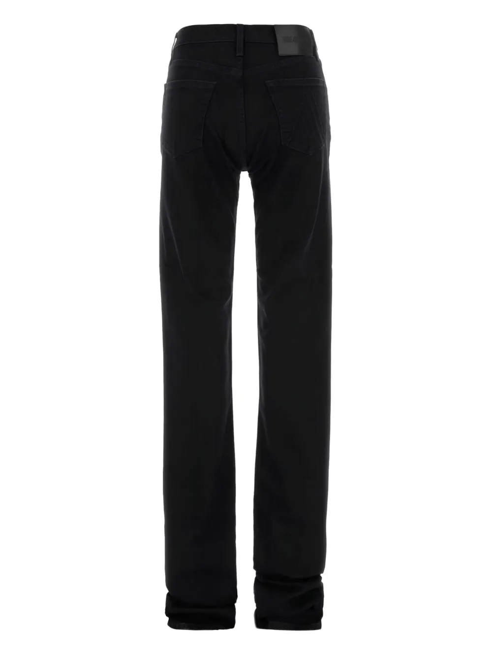 The Attico flared jeans - Zwart