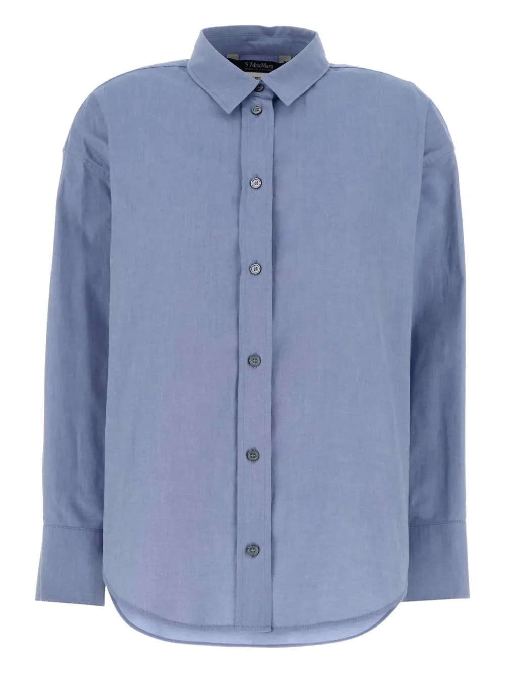 'S Max Mara long-sleeve shirt - Blau