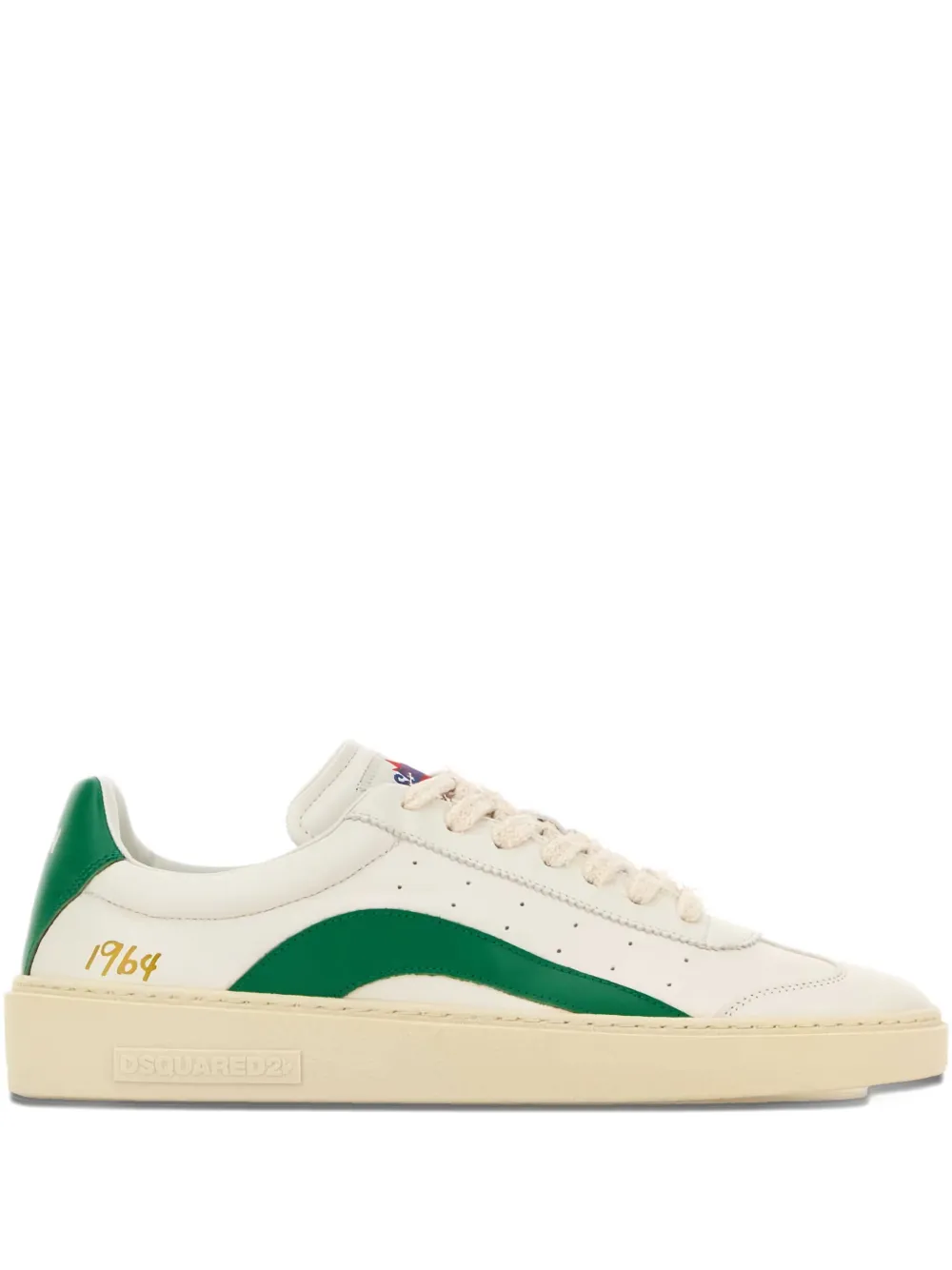 DSQUARED2 Rider two-tone sneakers Beige
