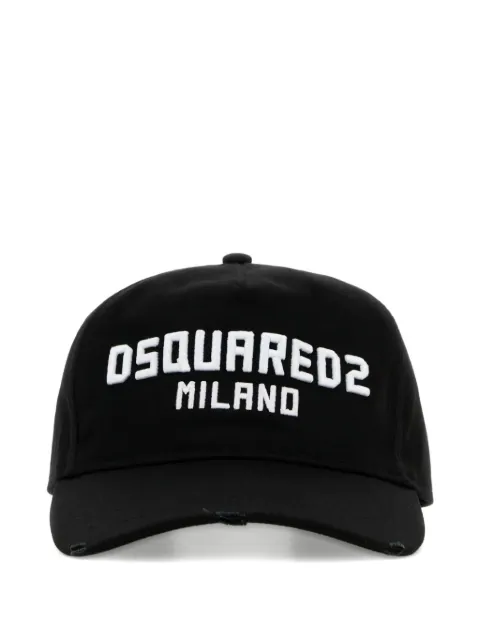 DSQUARED2 embroidered cotton baseball cap