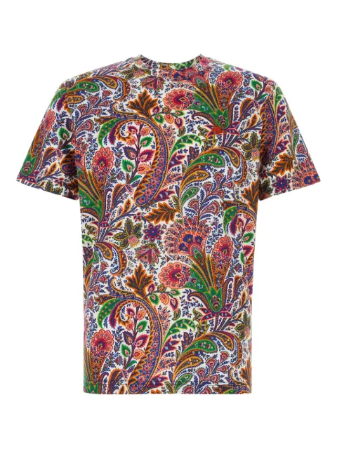 ETRO paisley-print T-shirt