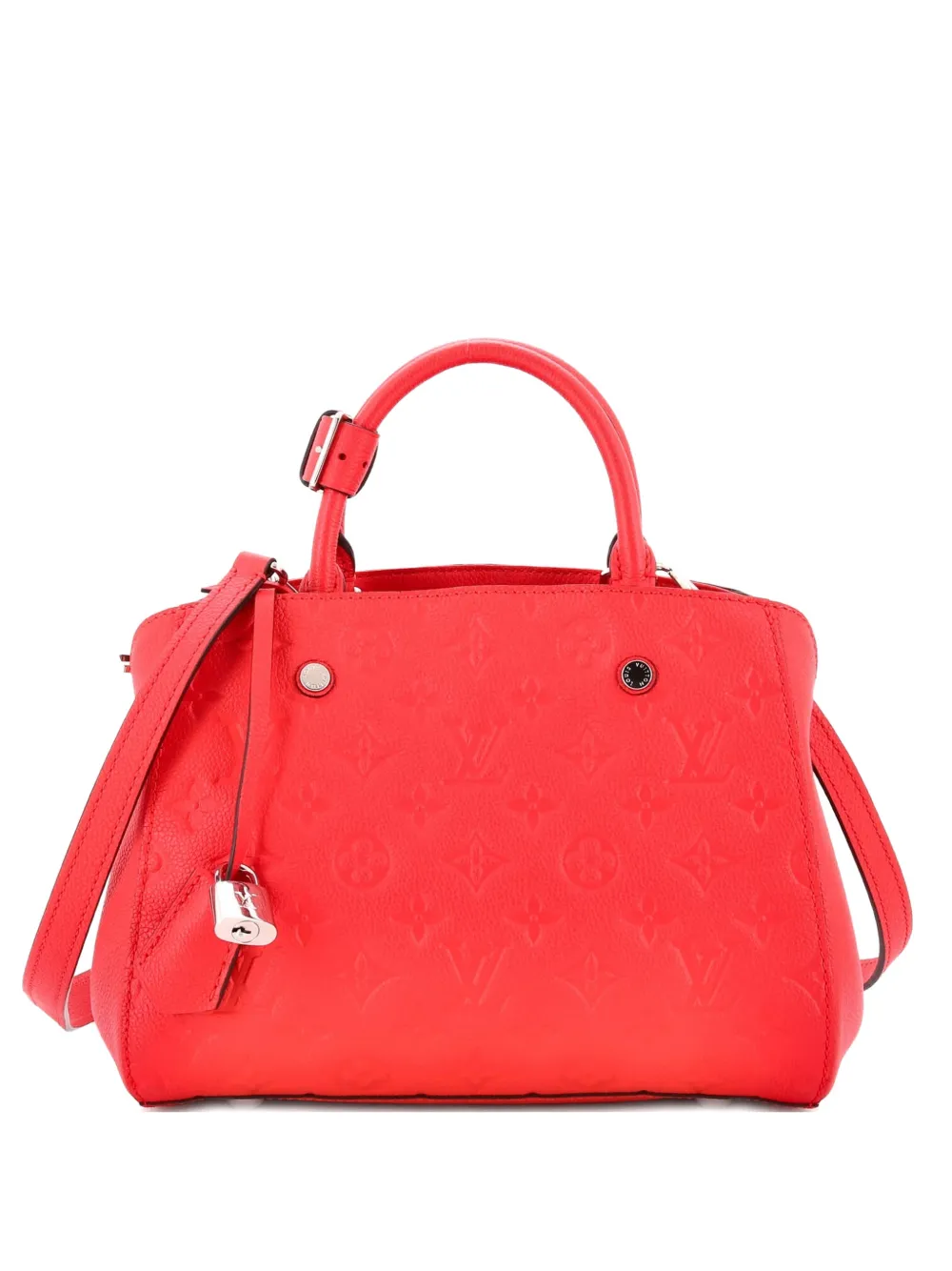 Louis Vuitton Pre-Owned Montaigne Handbag Monogram Empreinte Leather BB satchel - Rosa