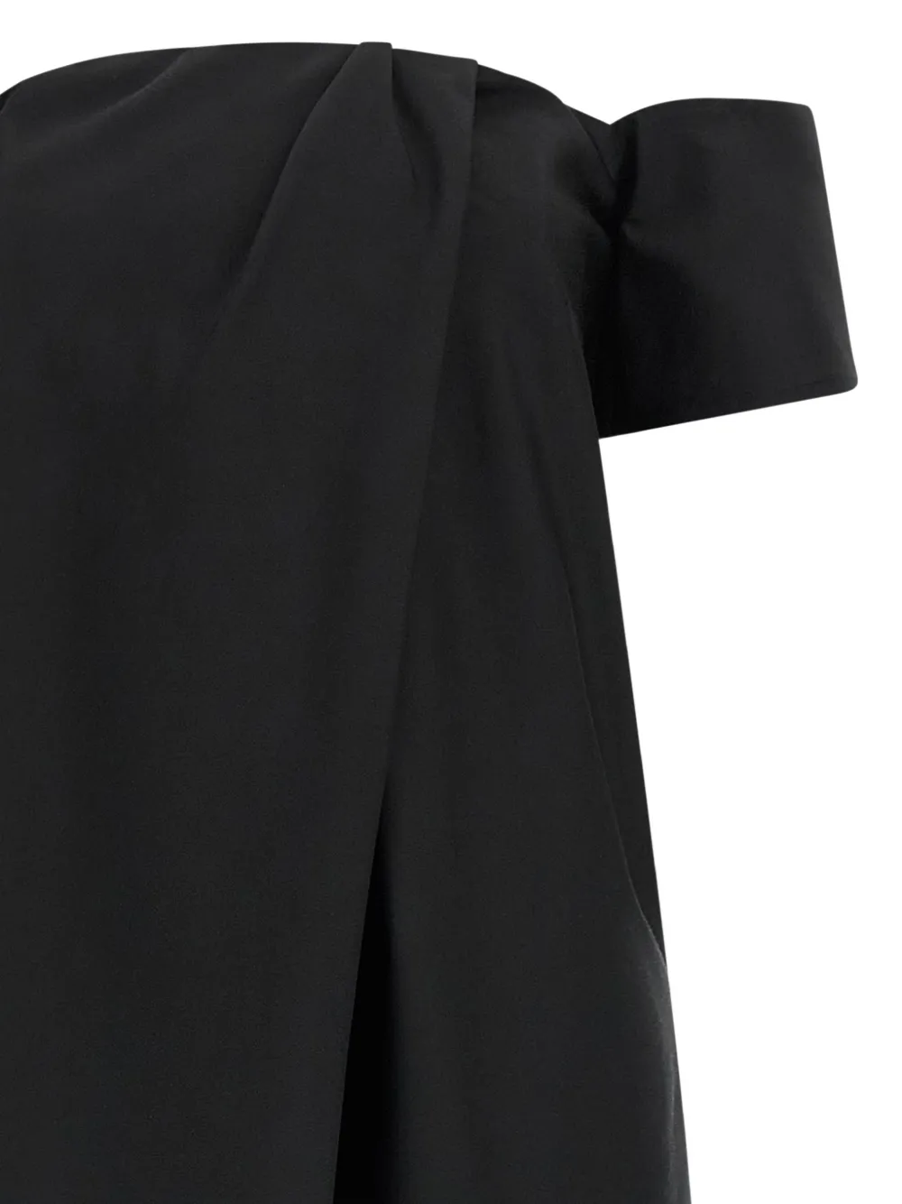 Magda Butrym off-shoulder sheath maxi dress - Nero