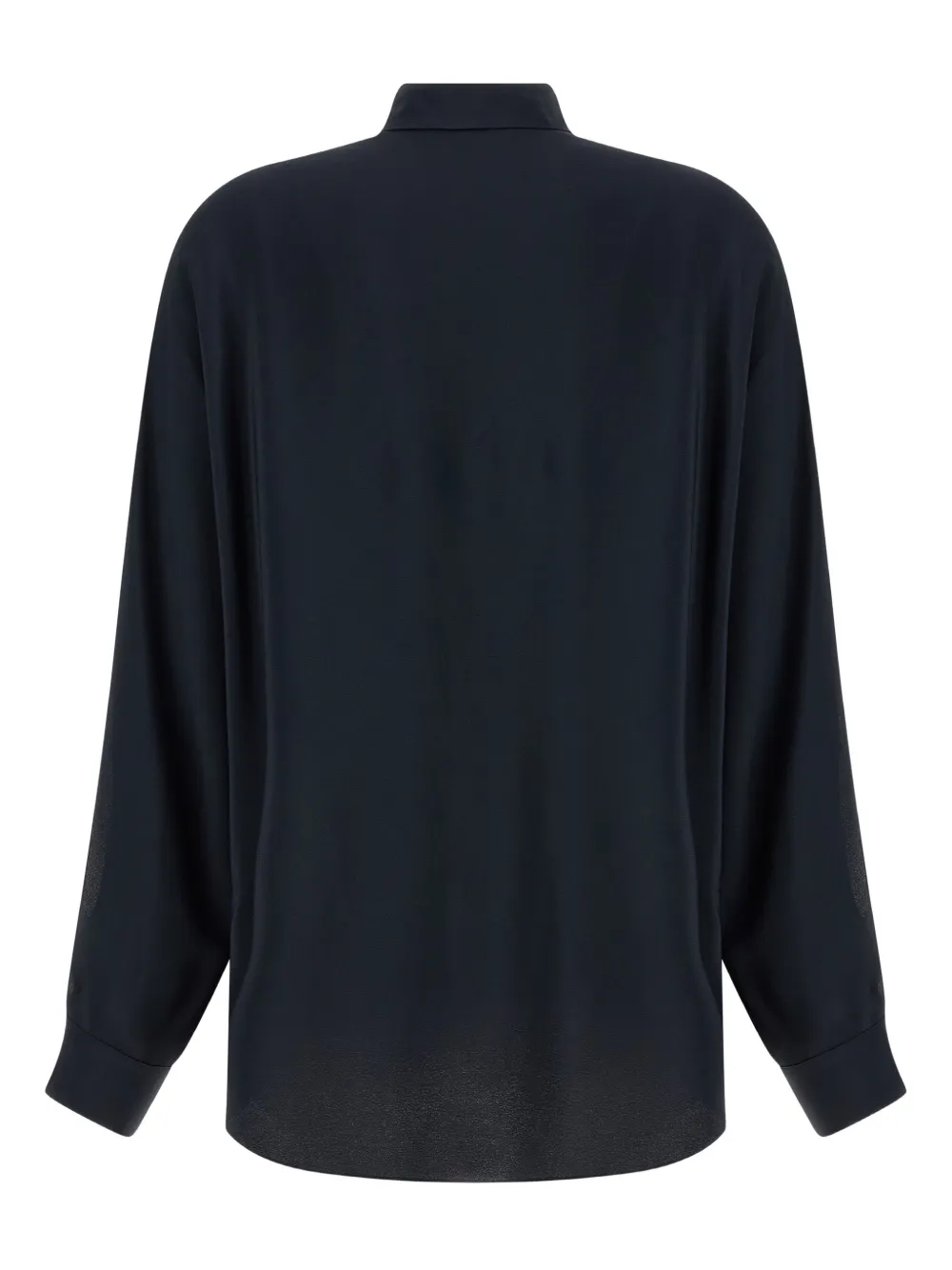 Fabiana Filippi polo collar long-sleeve shirt - Blauw