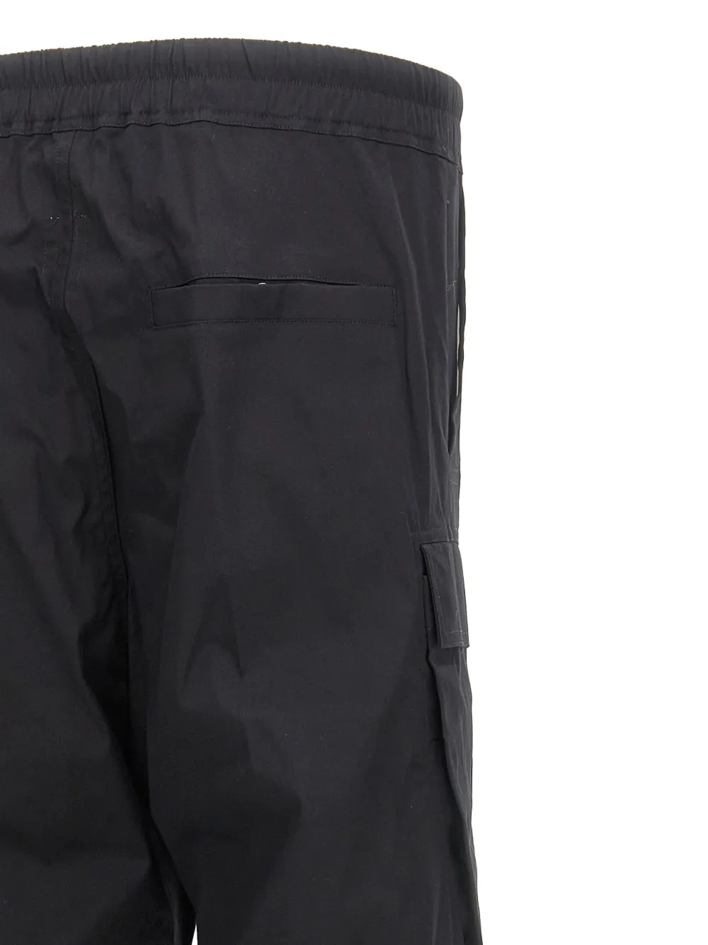 Rick Owens Katoenen cargo broek met rits Zwart