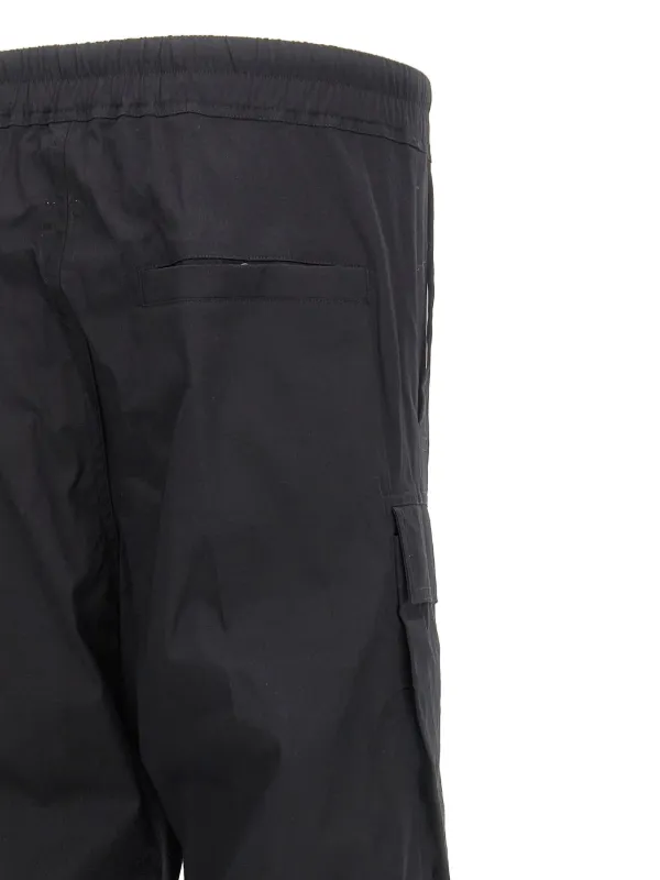 Rick Owens ジップコットンパンツ | ブラック | FARFETCH JP